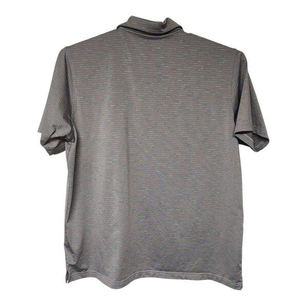 Men's Gray Pebble Beach Dry Luke Short Sleeve XXL Polo Golf Shirt - Picture 3 of 6